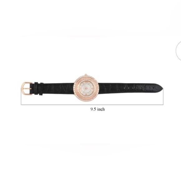 DESIGNER ADEE KAYE BEVERLY HILLS FACETTA AUSTRIAN CRYSTAL WATCH BRAND NEW - Picture 6 of 13